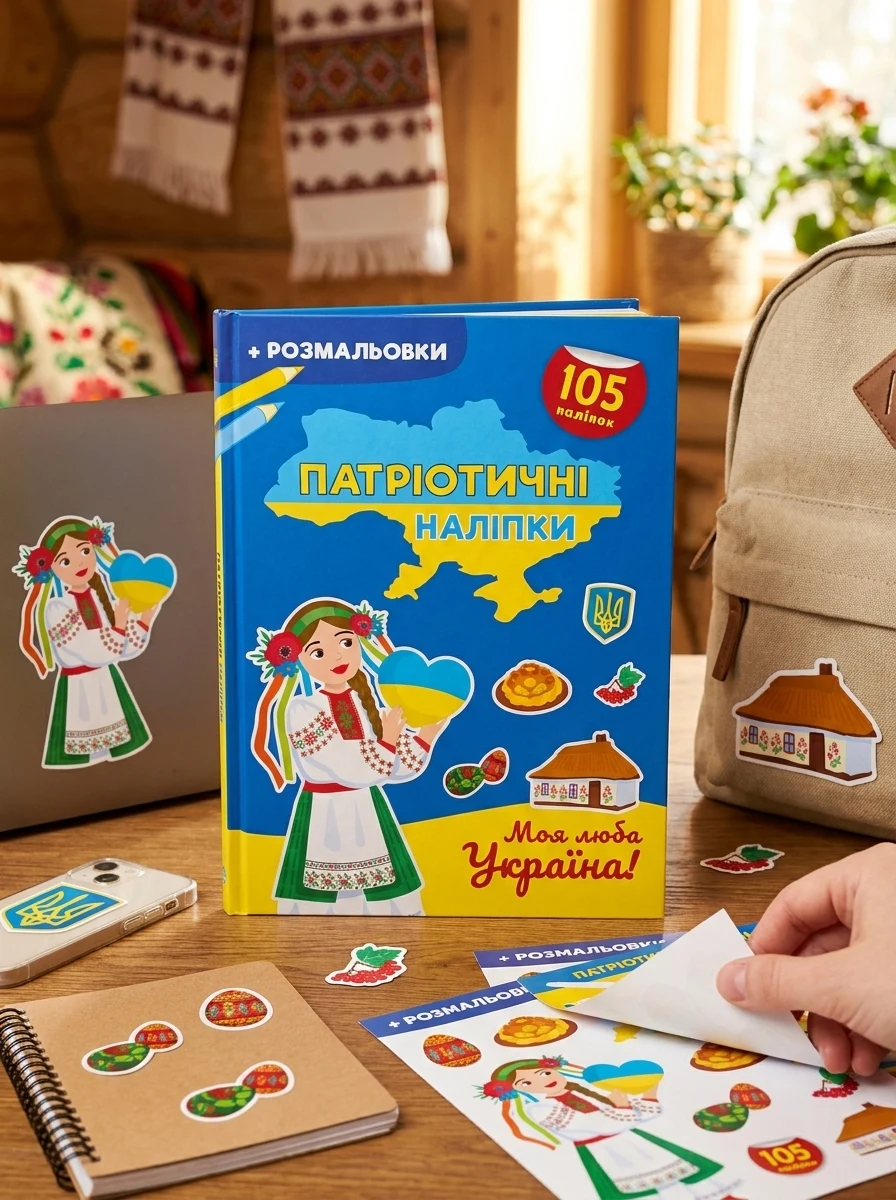 Патріотичні наліпки. Моя люба Україна, — Дитяча література