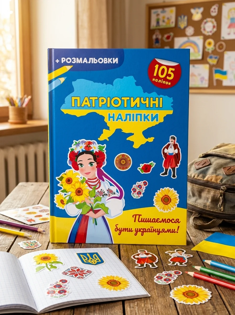 Патріотичні наліпки. Пишаємося бути українцями, — Дитяча література