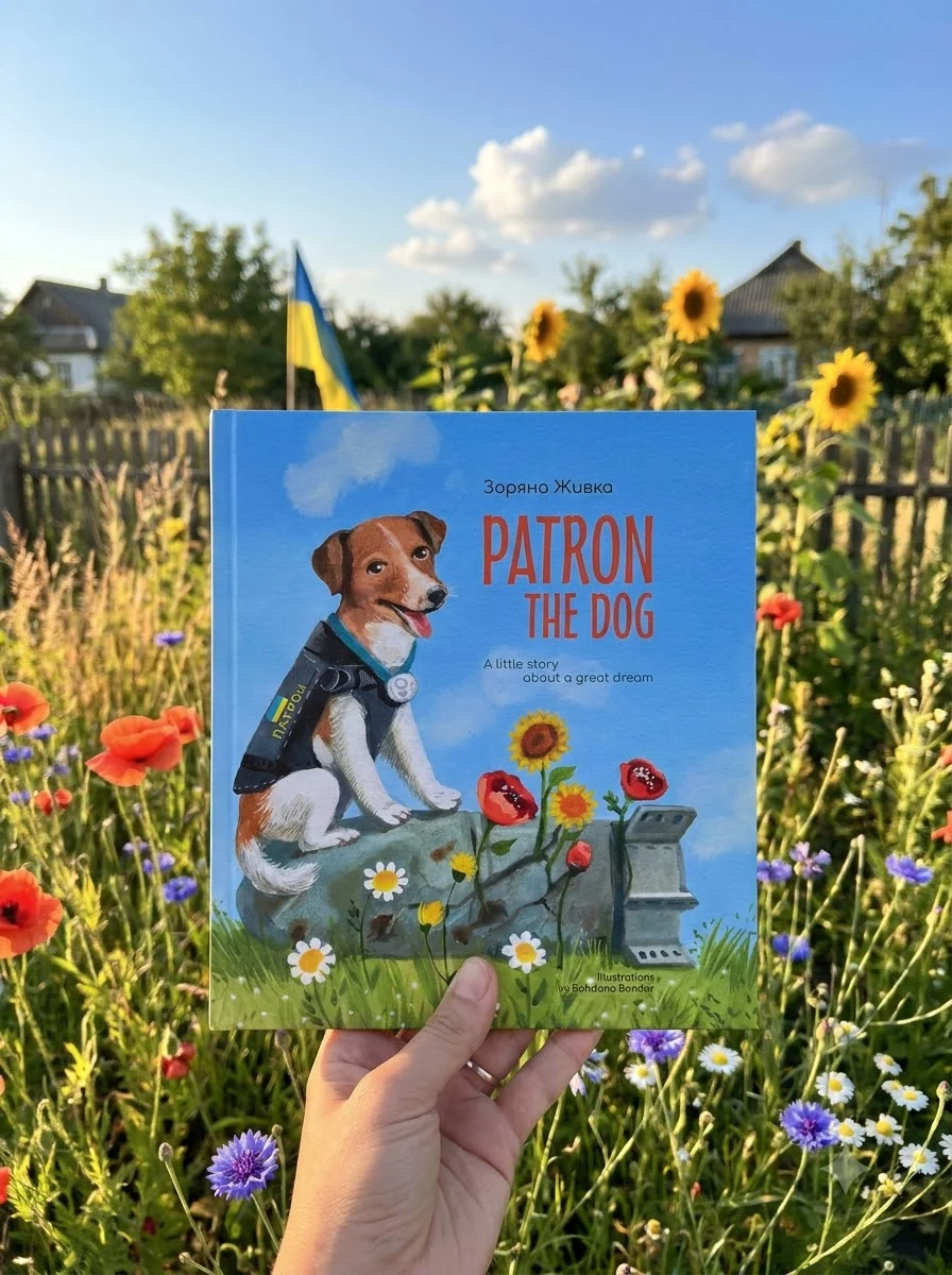 Patron the dog — Дитяча література іноземними мовами