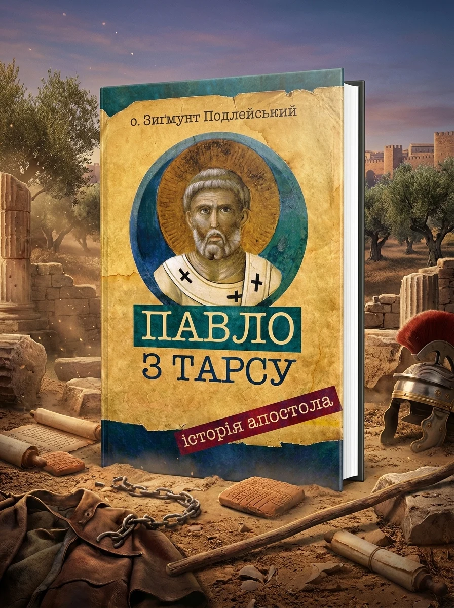 Павло з Тарсу. Історія апостола — о. Зигмунт Подлейський, обкладинка