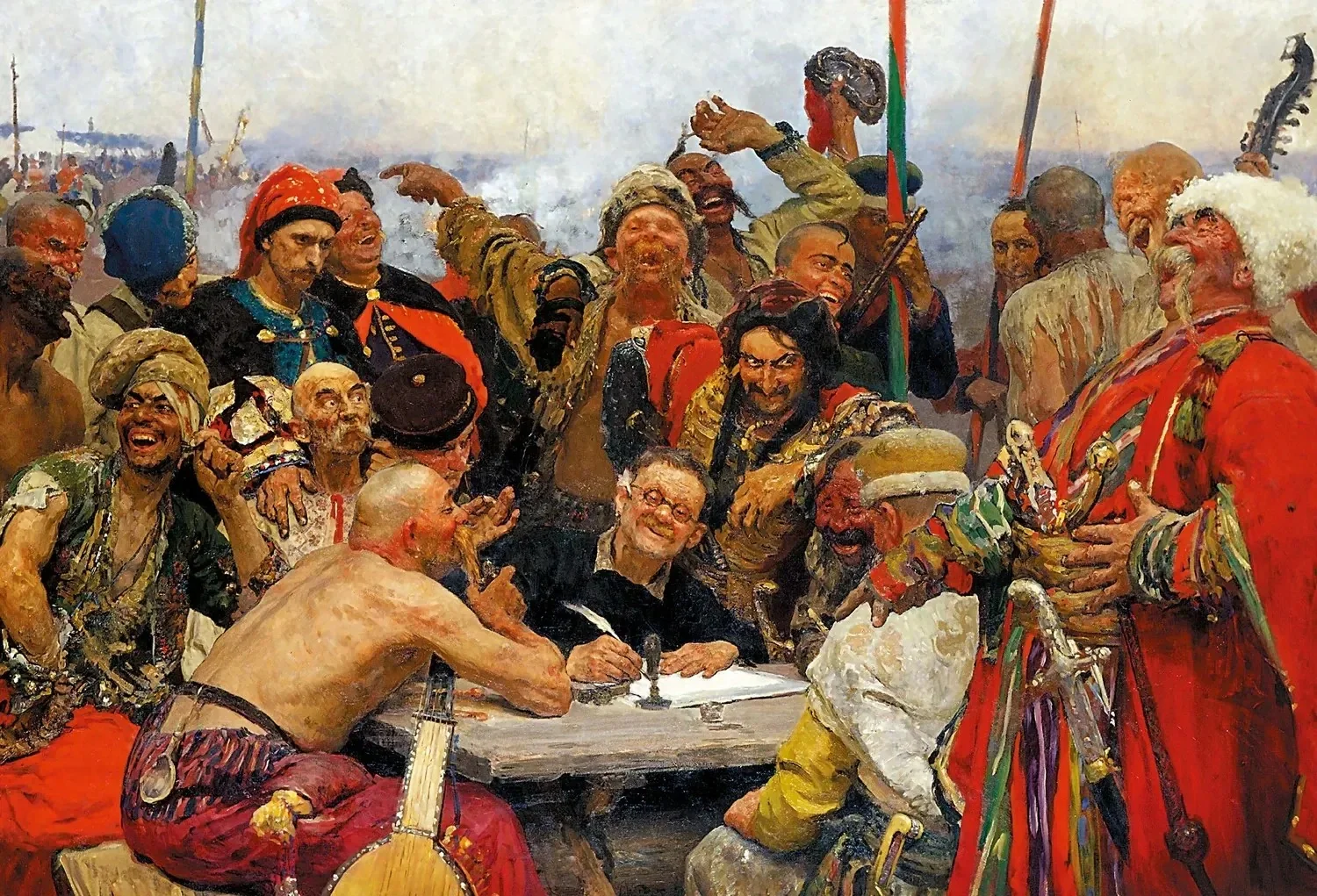 Пазли "Запорожці"  Іллі Ріпина