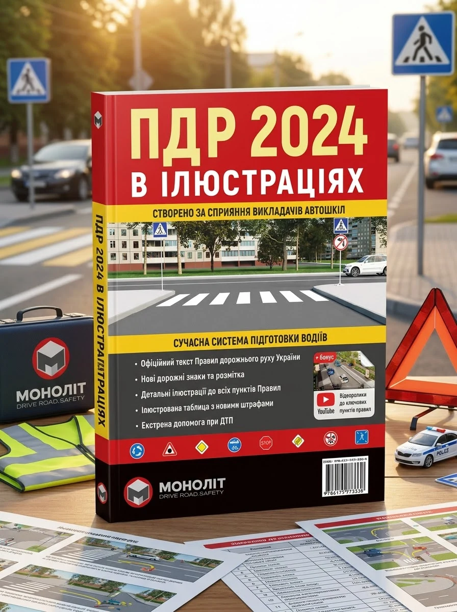 ПДР 2024. Ілюстрований навчальний посібник, фото 2