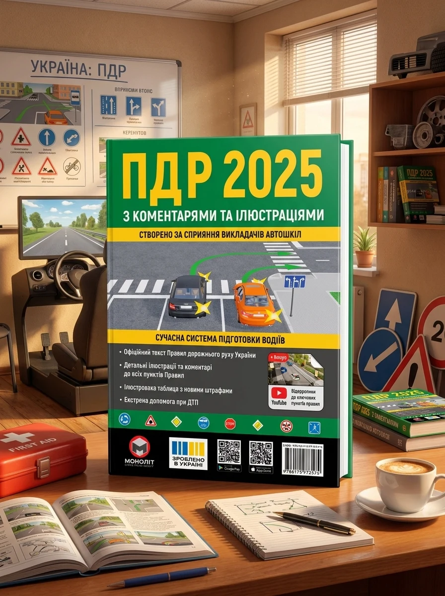 ПДР 2025 з коментарями та ілюстраціями. Правила дорожнього руху України, фото 2