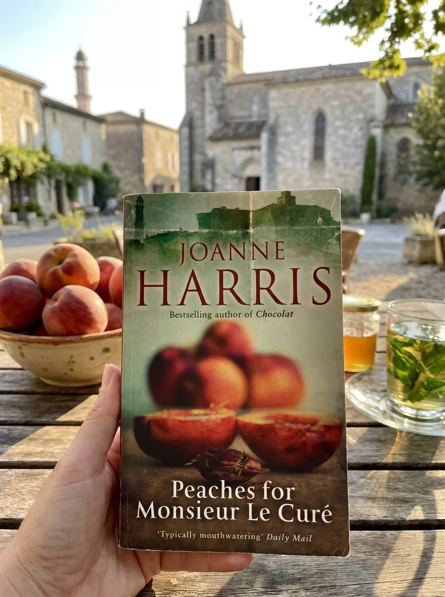 Peaches for Monsieur le Curé. Chocolat 3 — Джоан Гарріс, обкладинка