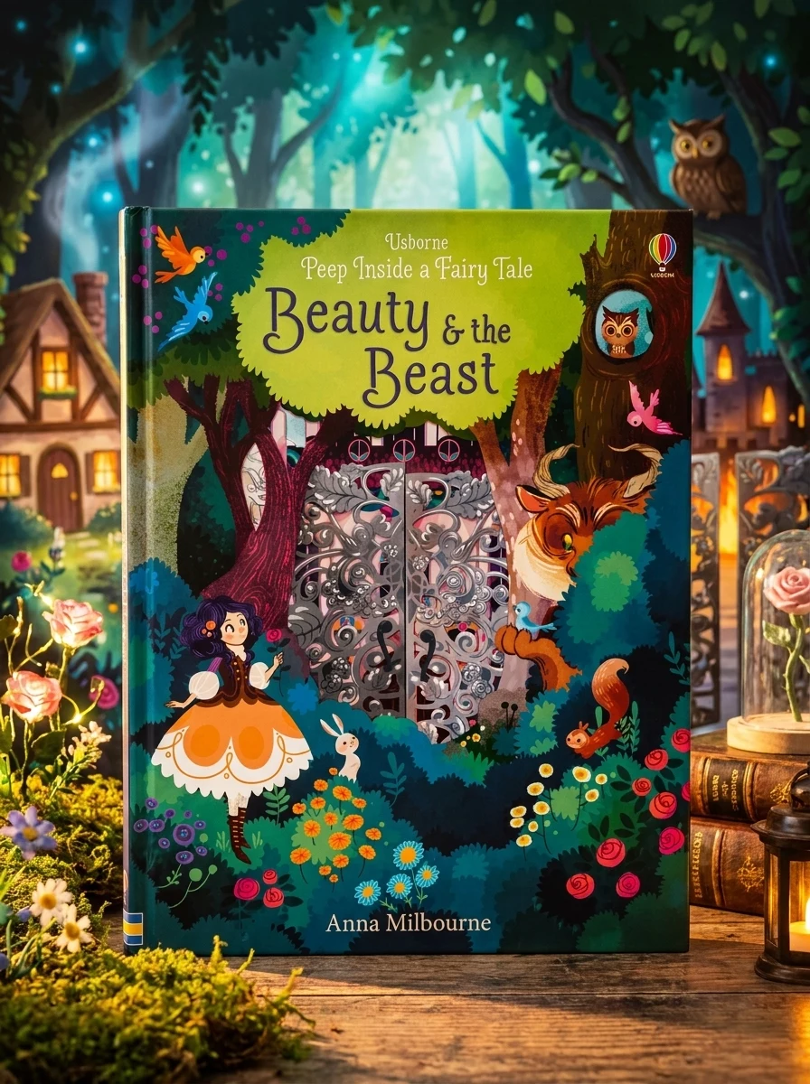 Peep Inside a Fairy Tale: Beauty and the Beast — Дитяча література