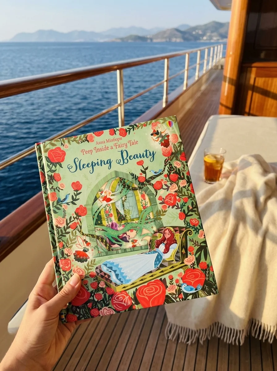 Peep inside a Fairy Tale: Sleeping Beauty — Анна Мілборн, обкладинка