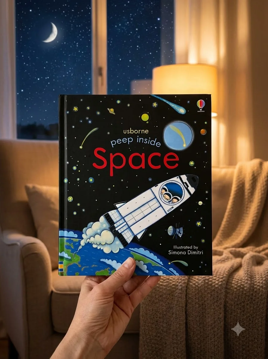 Peep Inside Space — Анна Мілборн, обкладинка