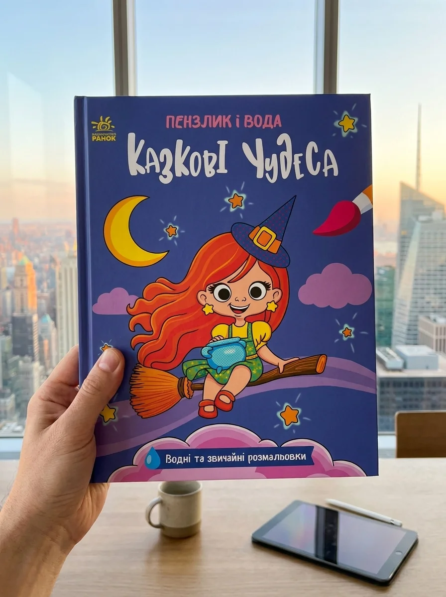 Пензлик і вода. Казкові чудеса — Дитяча література