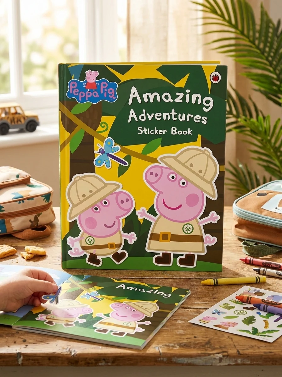 Peppa Pig: Amazing Adventures Sticker Book — Дитяча література