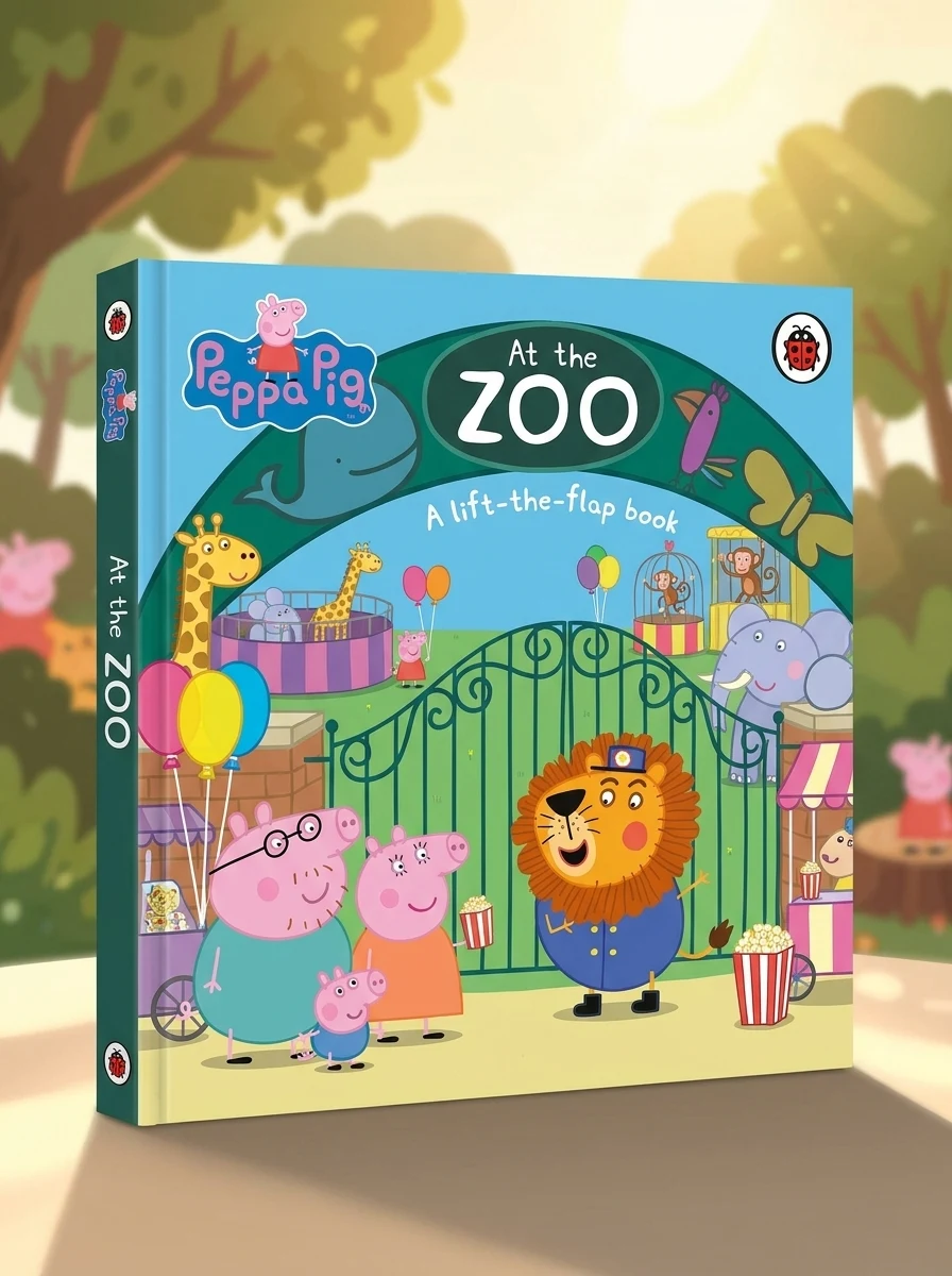 Peppa Pig. At the Zoo, обкладинка