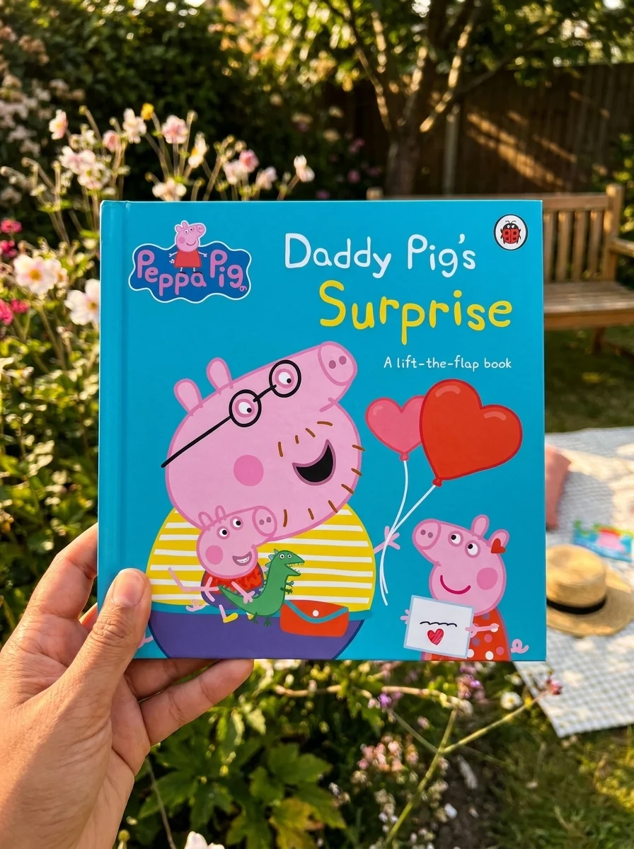 Peppa Pig: Daddy Pig's Surprise. A Lift-the-Flap Book, обкладинка