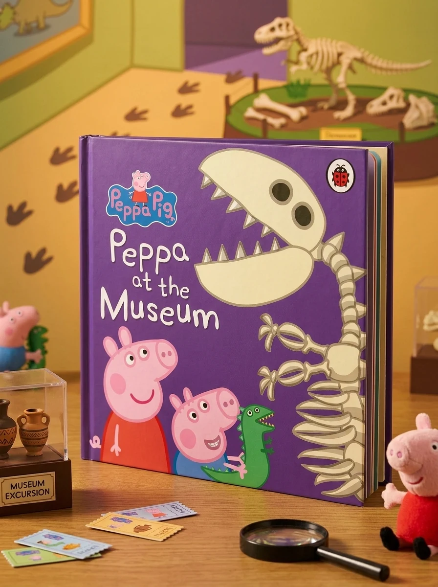 Peppa Pig. Peppa at the Museum, обкладинка