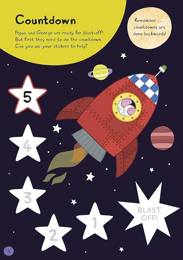 Peppa Pig: Peppa in Space. Sticker Activity Book,