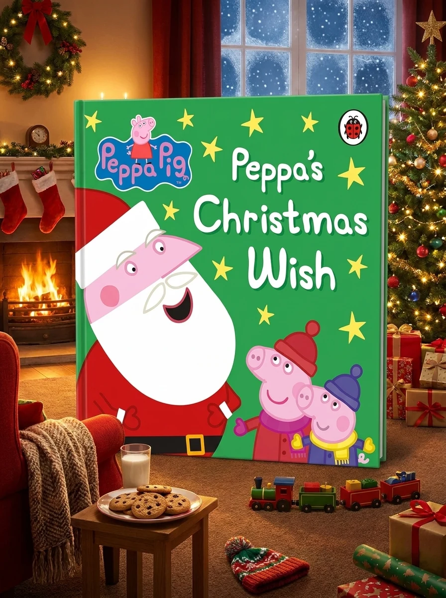 Peppa Pig. Peppa's Christmas Wish, обкладинка