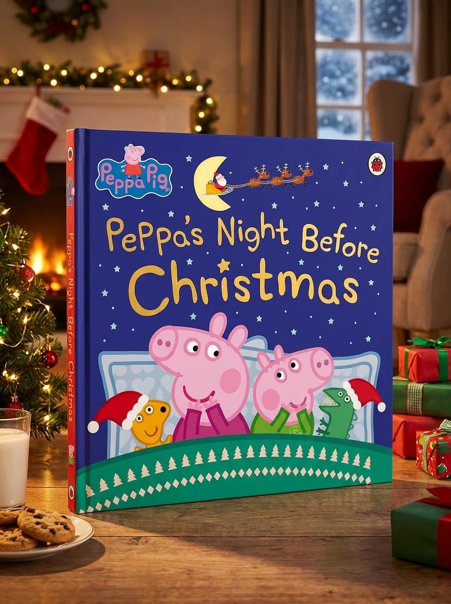 Peppa Pig: Peppa's Night Before Christmas, обкладинка