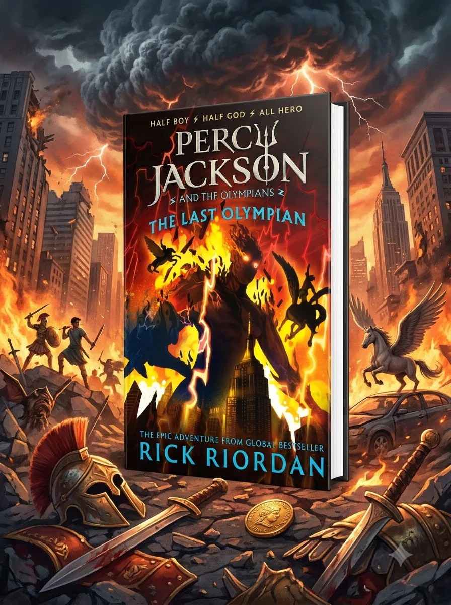 Percy Jackson and the Last Olimpian. Book 5 — Книги іноземною мовою