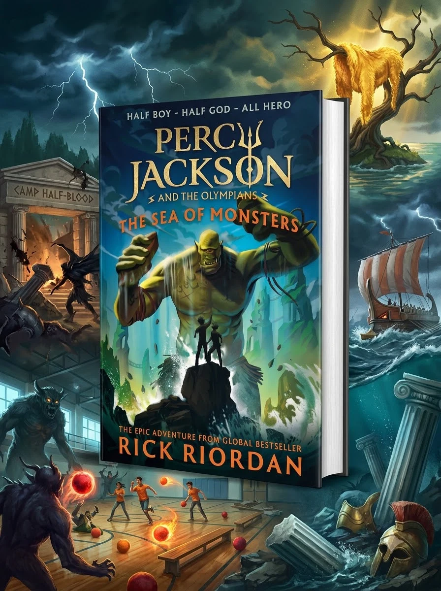 Percy Jackson and the Sea of Monsters. Book 2 — Книги іноземною мовою