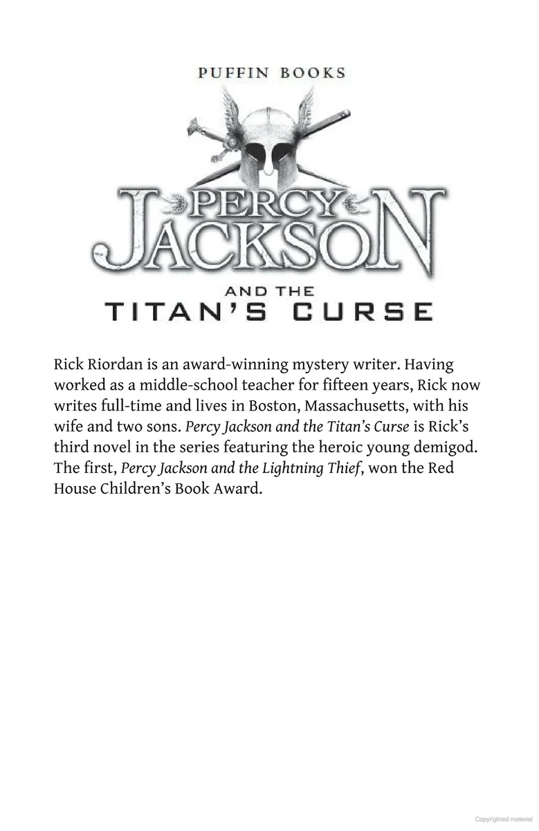 Percy Jackson and the Titan's Curse. Book 3 — Ріордан Рік, фото 6