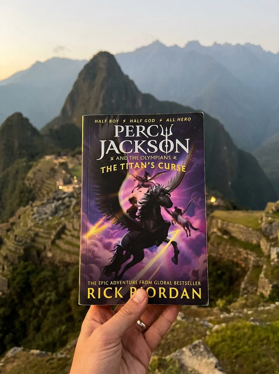 Percy Jackson and the Titan's Curse. Book 3 — Ріордан Рік, обкладинка