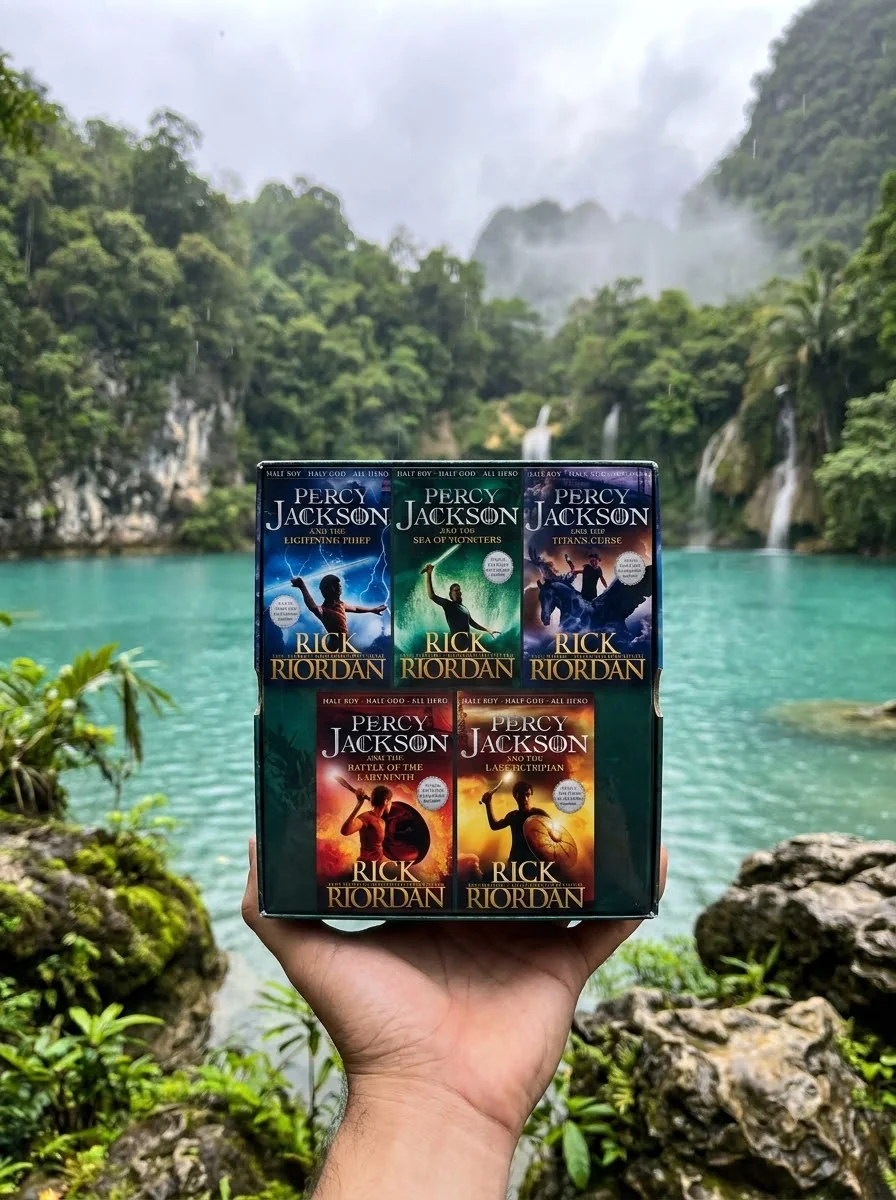 Percy Jackson Complete Collection (5 Books Slipcase) — Дитяча література