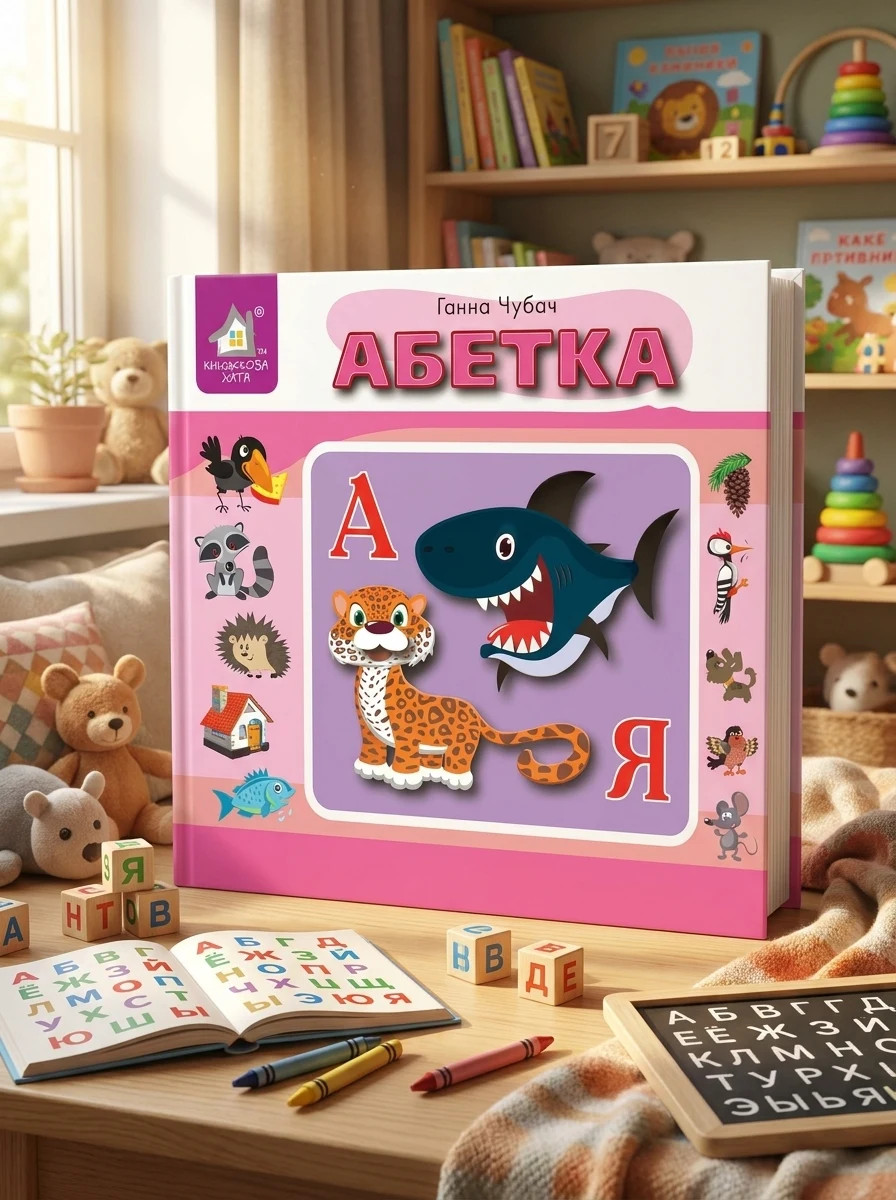 Перекидні сторінки. Абетка — Дитячі книги