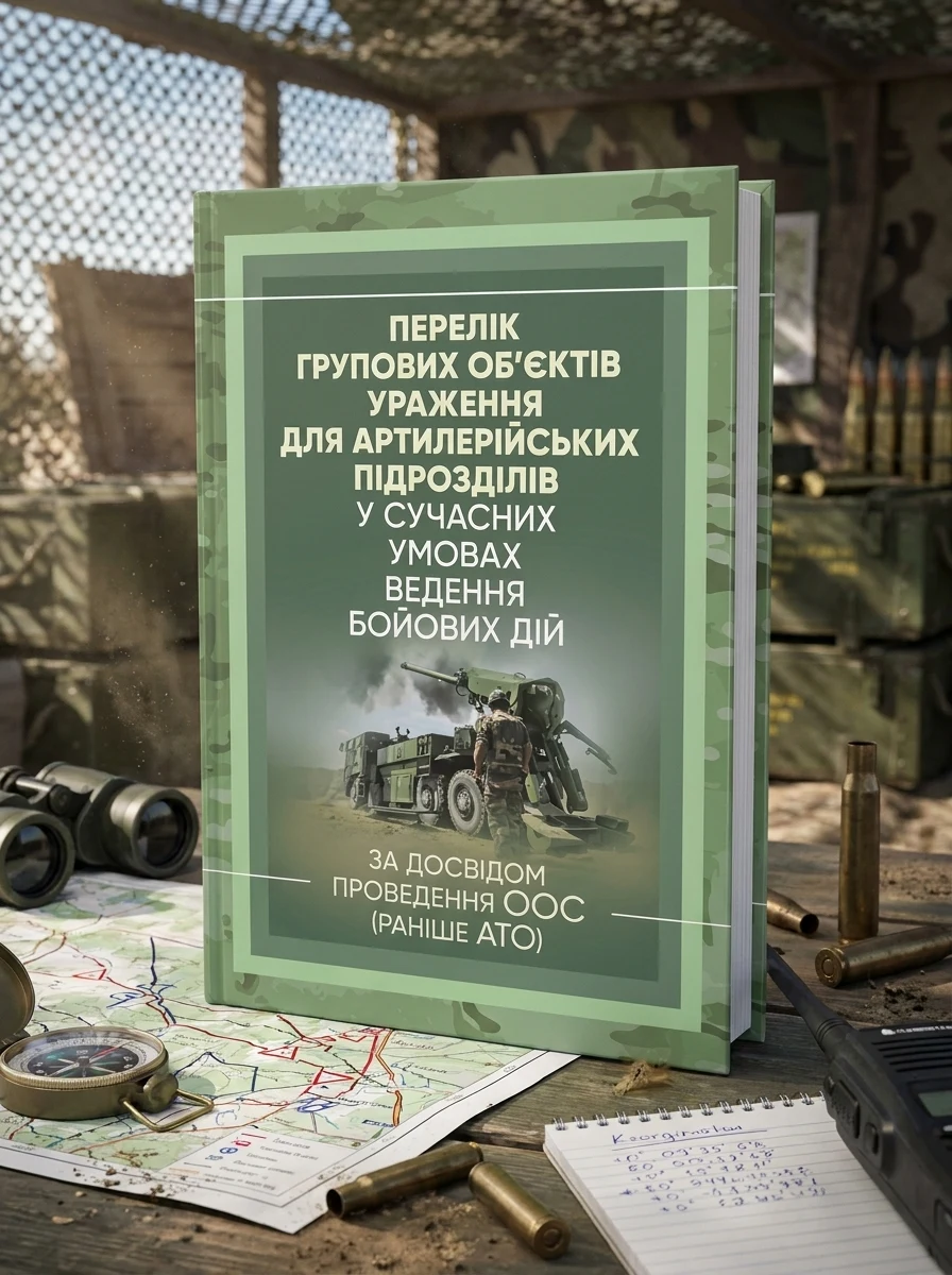 Перелік групових об’єктів ураження для артилерійських підрозділів у сучасних умовах ведення бойових дій, — Історія та публіцистика