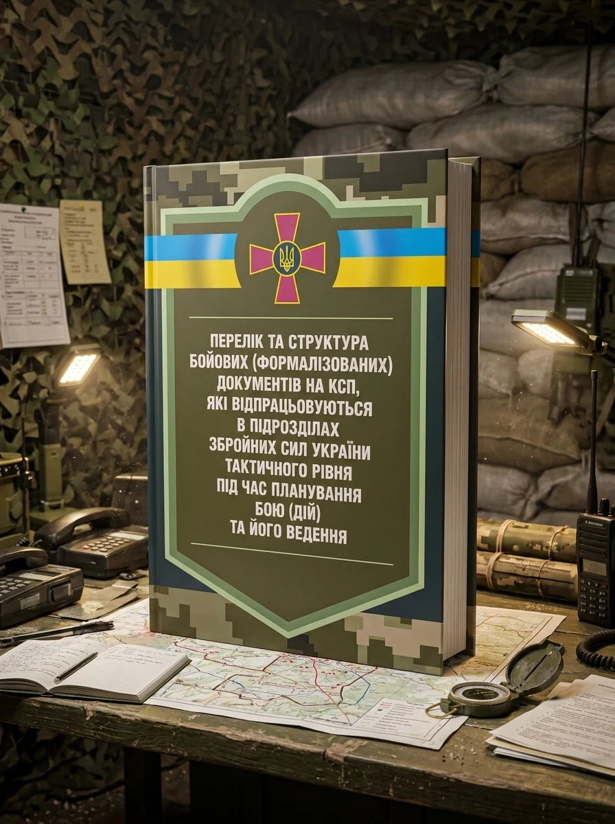 Перелік та структура бойових (формалізованих) документів на КСП, які відпрацьовуються в підрозділах Збройних Сил України тактичного рівня під час планування бою (дій) та його ведення — фото 2
