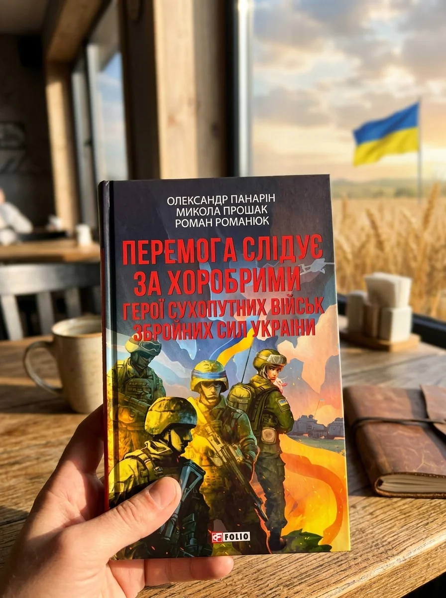 Перемога слідує за хоробрими — Олександр Панарін, обкладинка