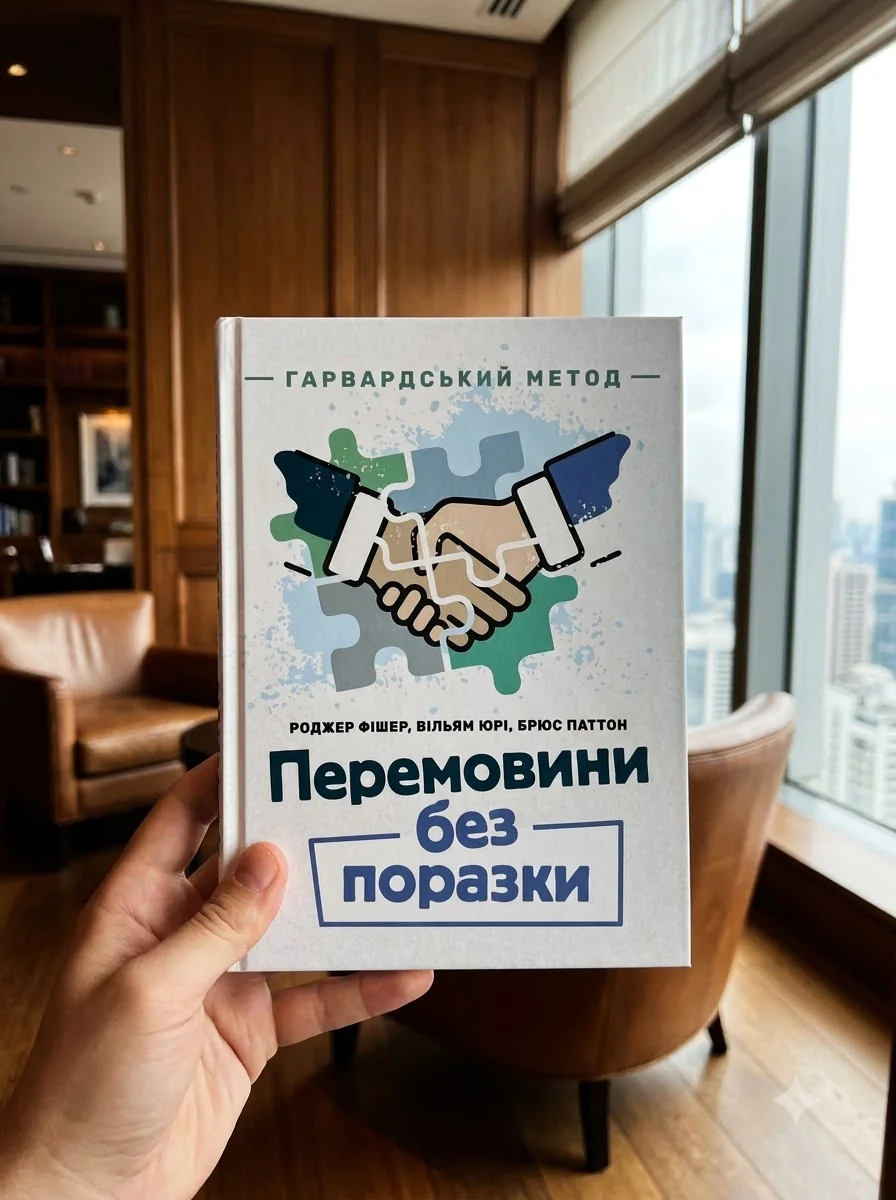 Перемовини без поразки. Гарвардський метод — Бізнес та саморозвиток