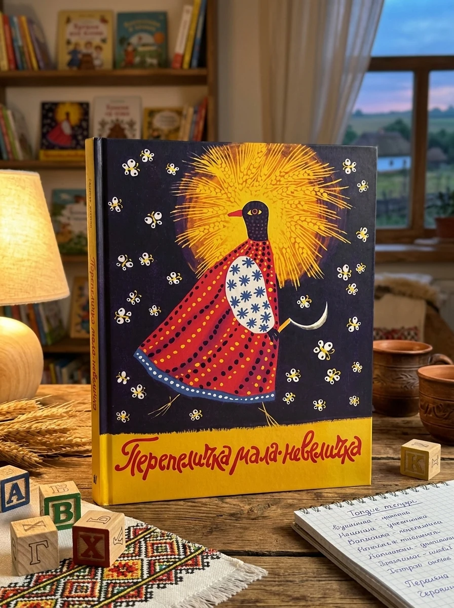 Перепеличка мала-невеличка. Українські народні скоромовки, — Дитяча література