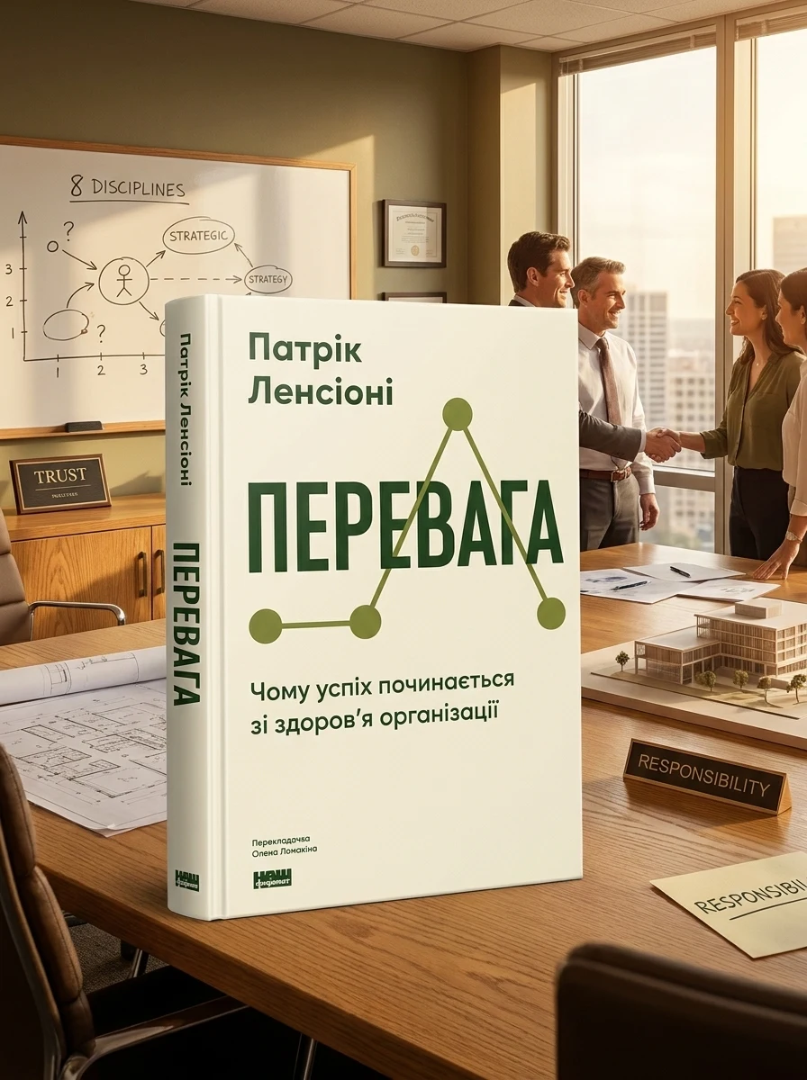 Перевага. Чому успіх починається зі здоровʼя організації (оновлене видання)