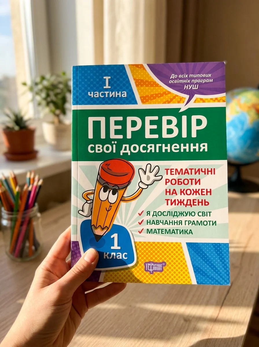 Перевір свої досягнення. 1 клас. 1 частина — Вивчення мов