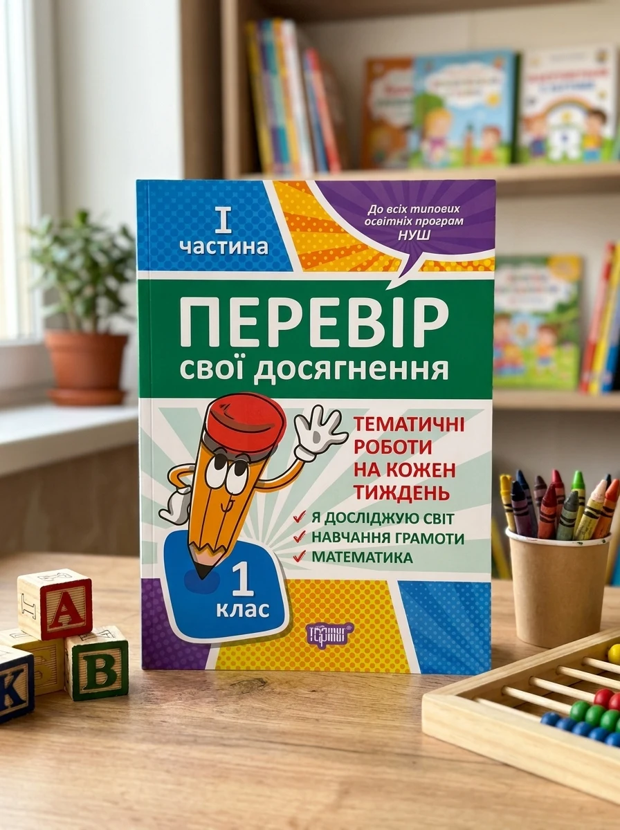 Перевір свої досягнення. 1 клас. 1 частина — фото 2