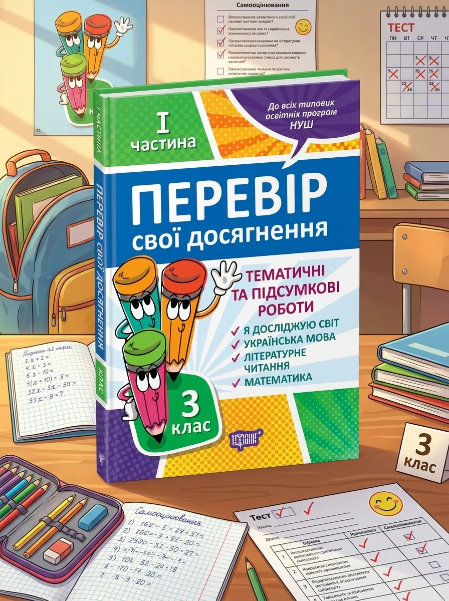Перевір свої досягнення. 3 клас. 1 частина — фото 2