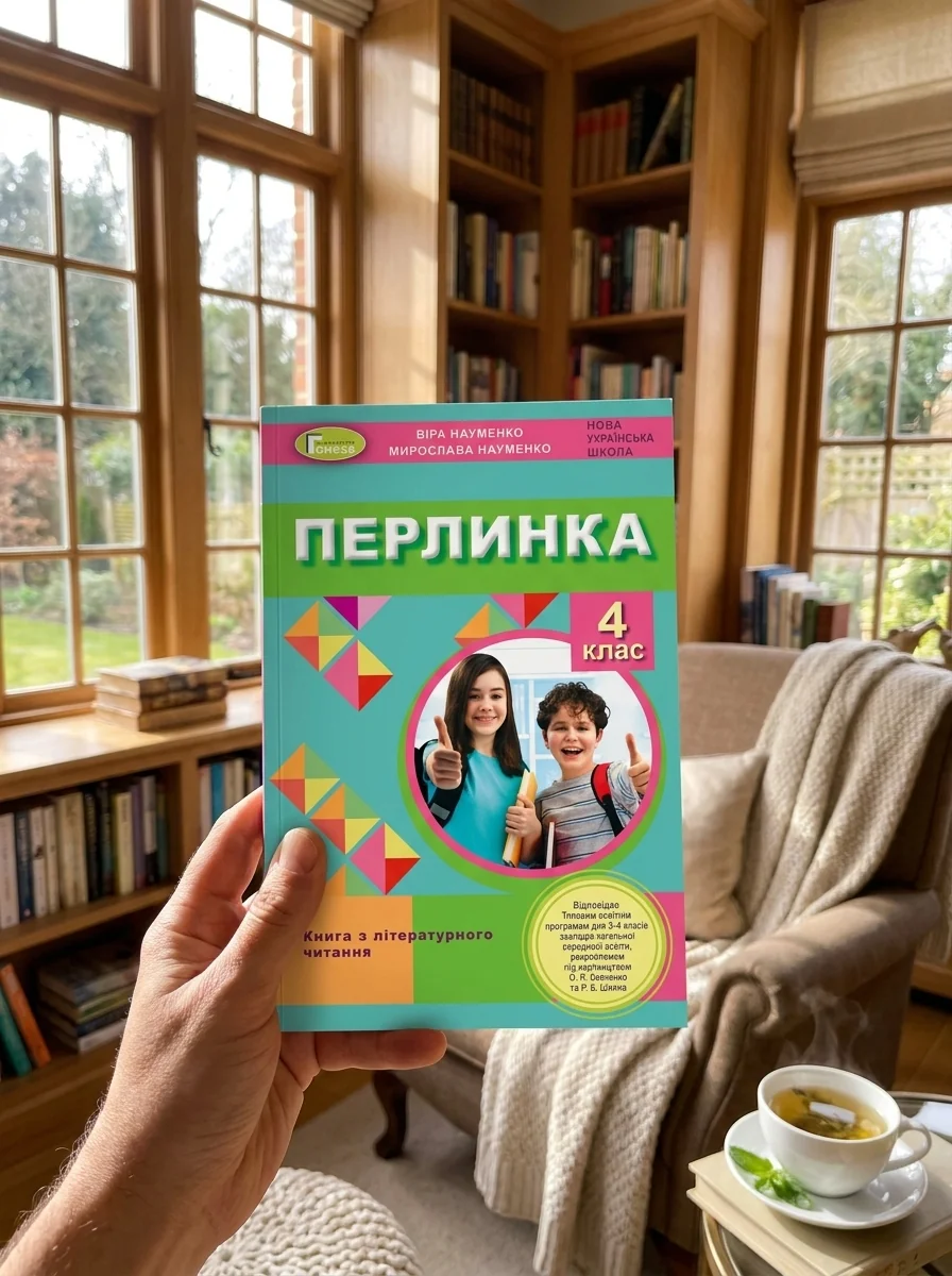 Перлинка 4 клас. Посібник для додаткового читання — Віра Науменко, обкладинка