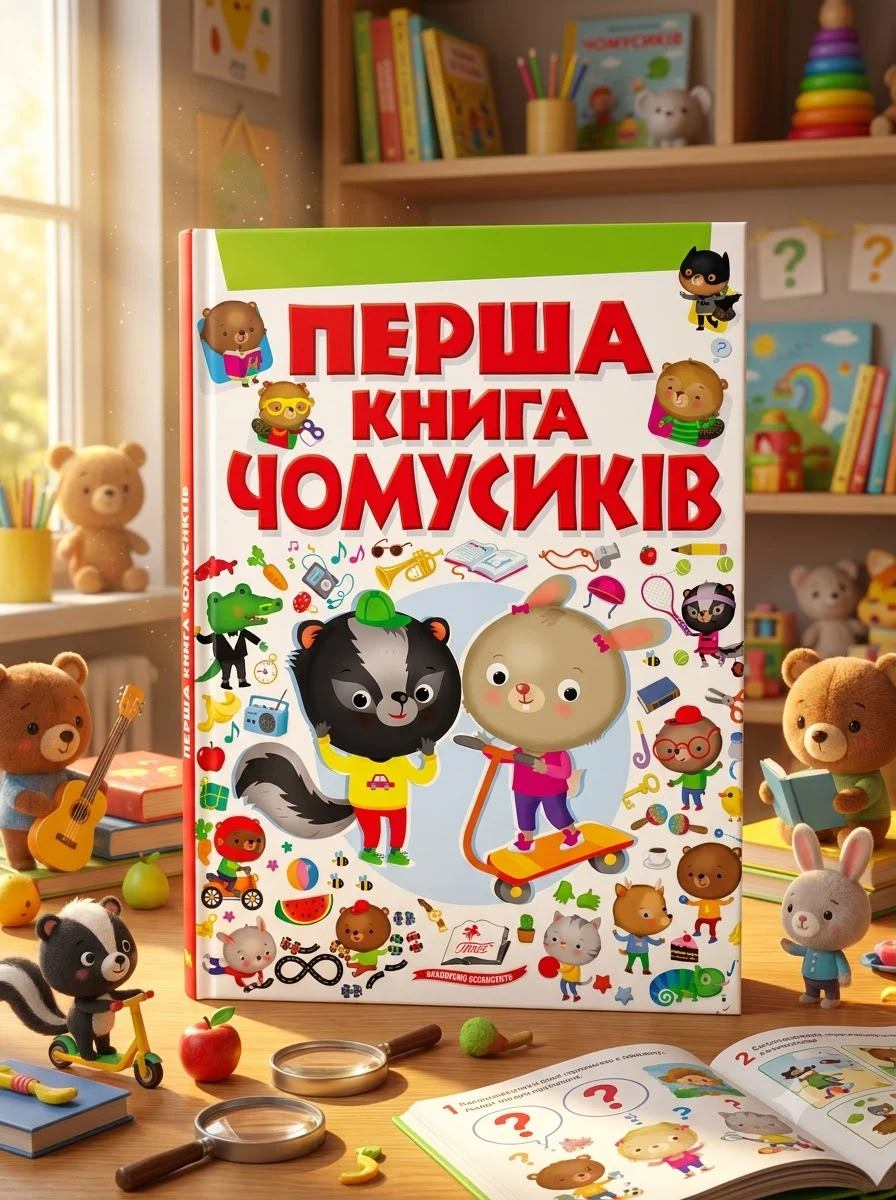 Перша книга чомусиків — Дитячі книги