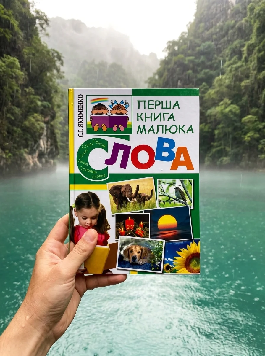 Перша книга малюка. Частина 3. Слова — Світлана Якименко, обкладинка