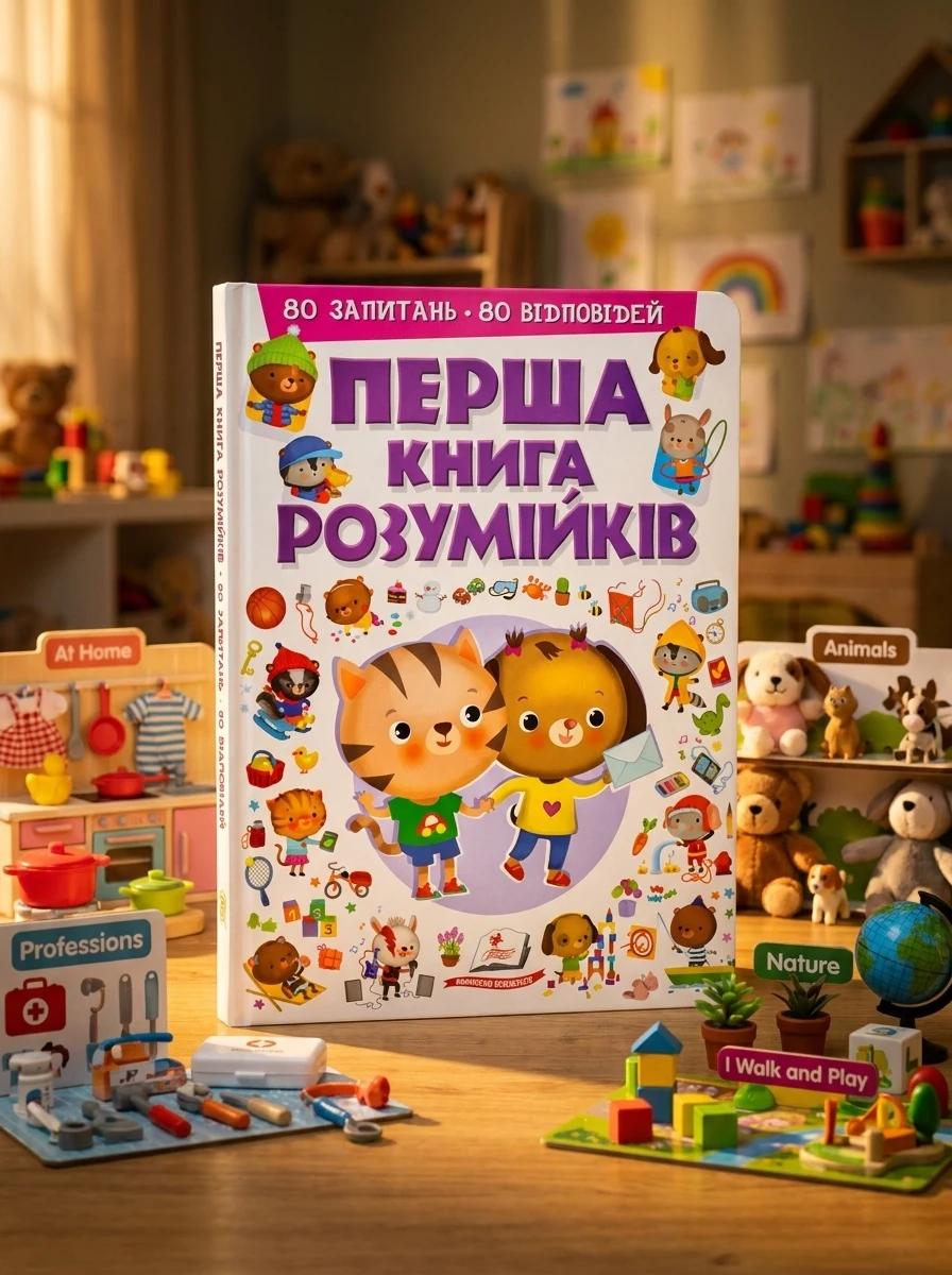 Перша книга розумійків — Дитячі книги