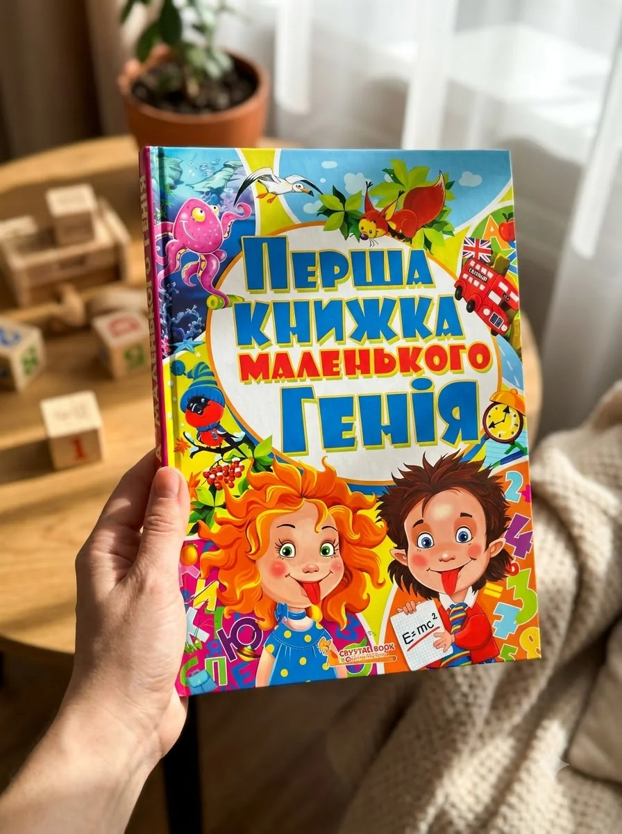Перша книжка маленького генія — Дитячі книги