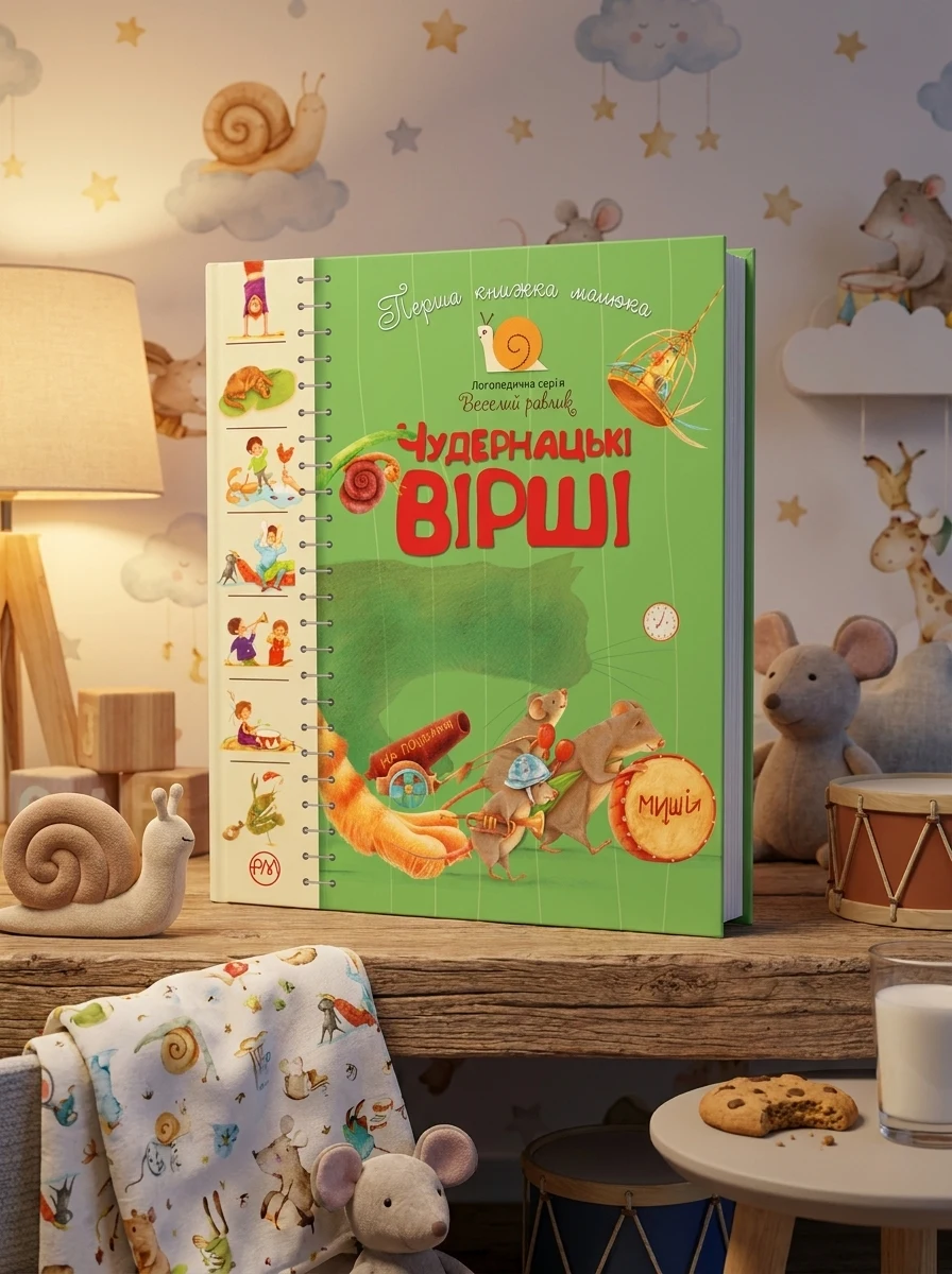 Перша книжка малюка. Чудернацькі вірші — Дитяча література