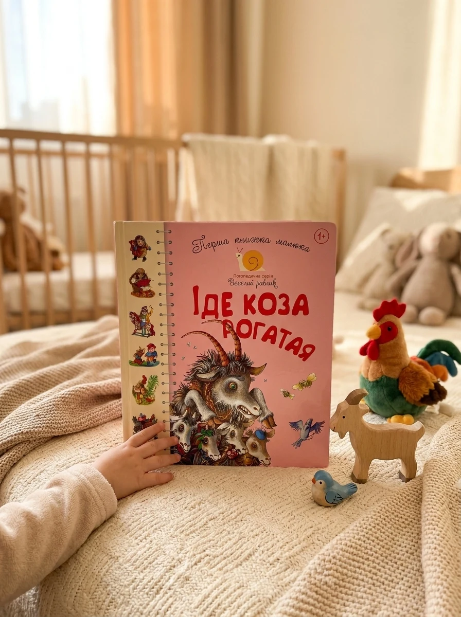 Перша книжка малюка. Іде Коза-рогата — Дитяча література