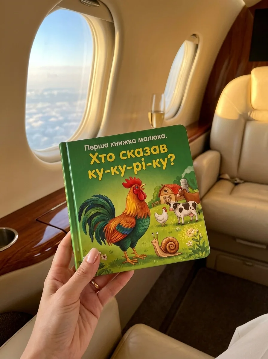 Перша книжка малюка. Хто сказав ку-ку-рі-ку? — Дитяча література