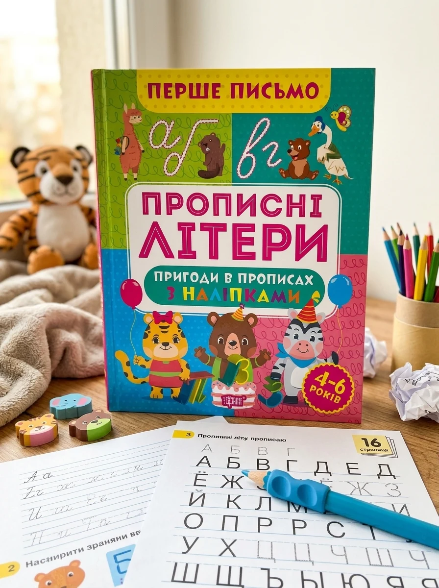 Перше письмо. Прописні літери — Вивчення мов