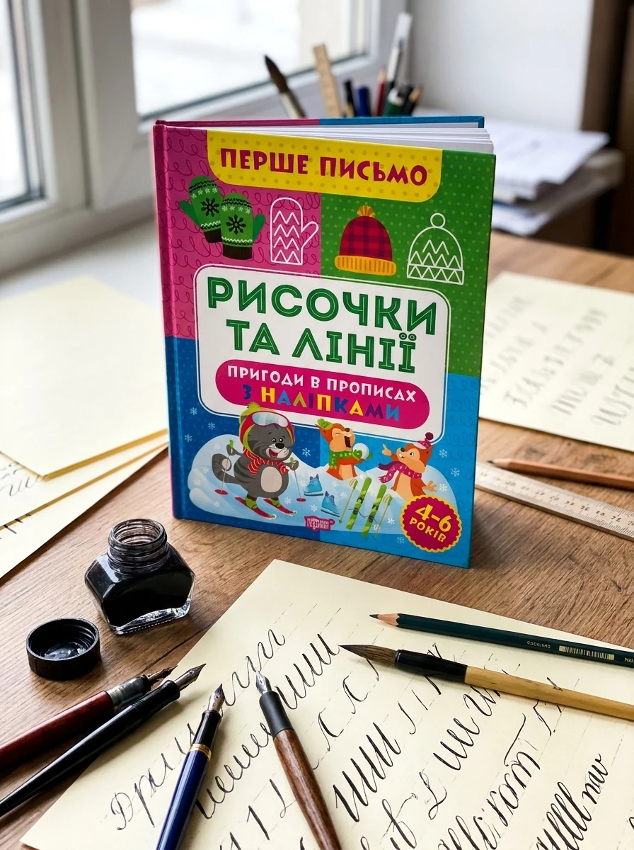 Перше письмо. Рисочки та лінії — фото 2