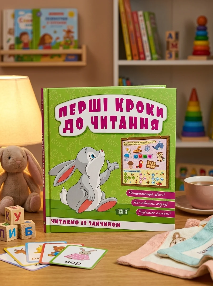 Перші кроки до читання. Читаємо із зайчиком — Вивчення мов