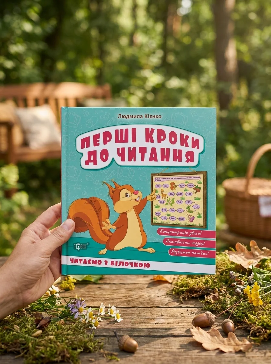 Перші кроки до читання. Читаємо з білочкою — Вивчення мов