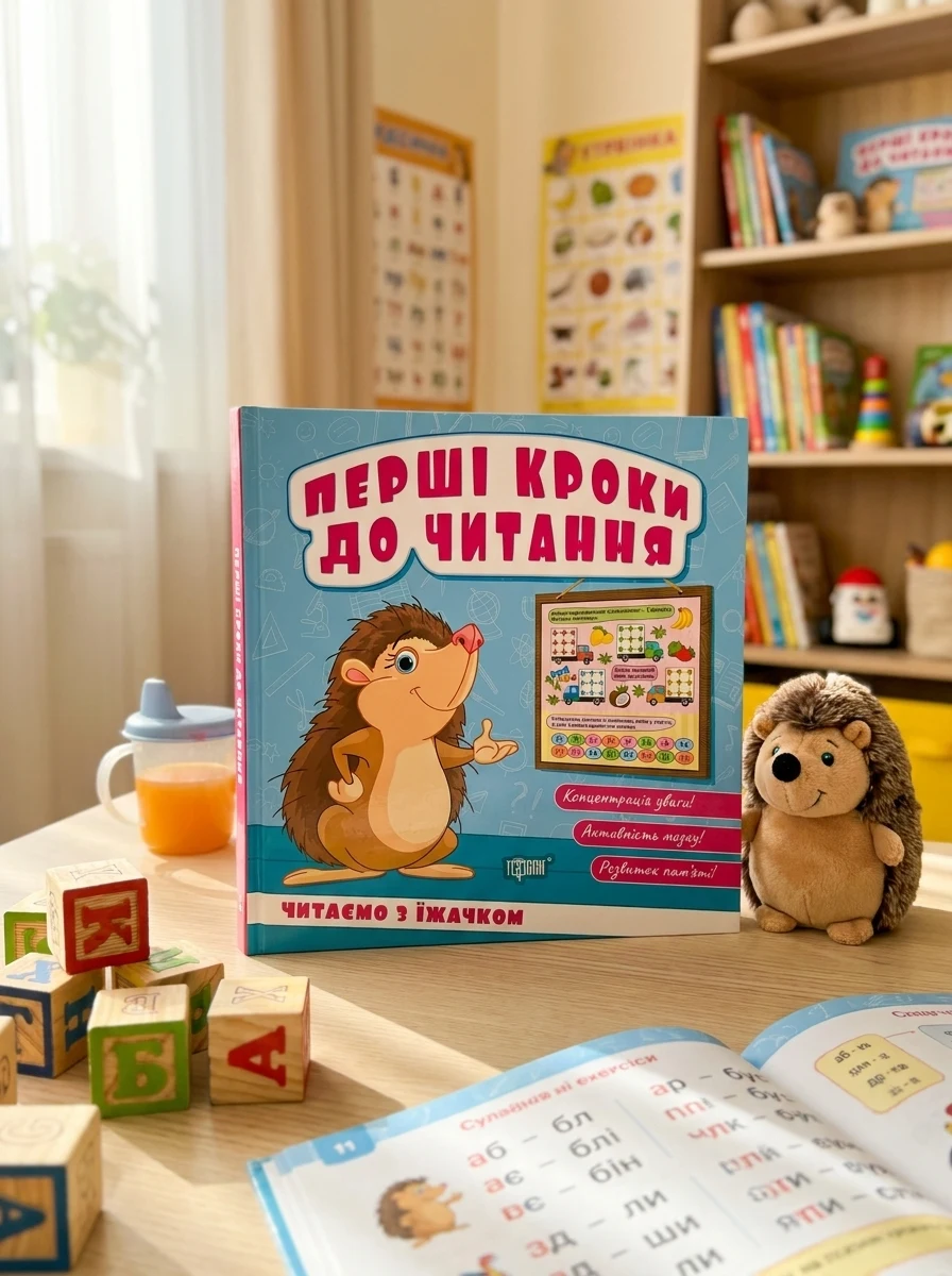 Перші кроки до читання. Читаємо з їжачком — Вивчення мов