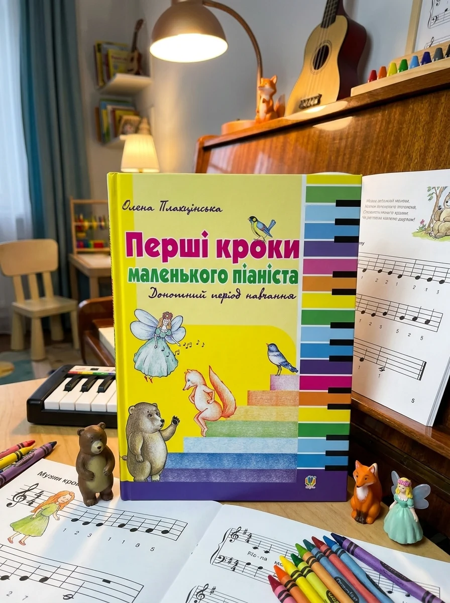 Перші кроки маленького піаніста. Донотний період навчання — Дитяча література