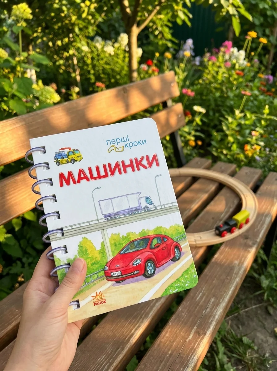 Перші кроки. Машинки — Дитячі вірші