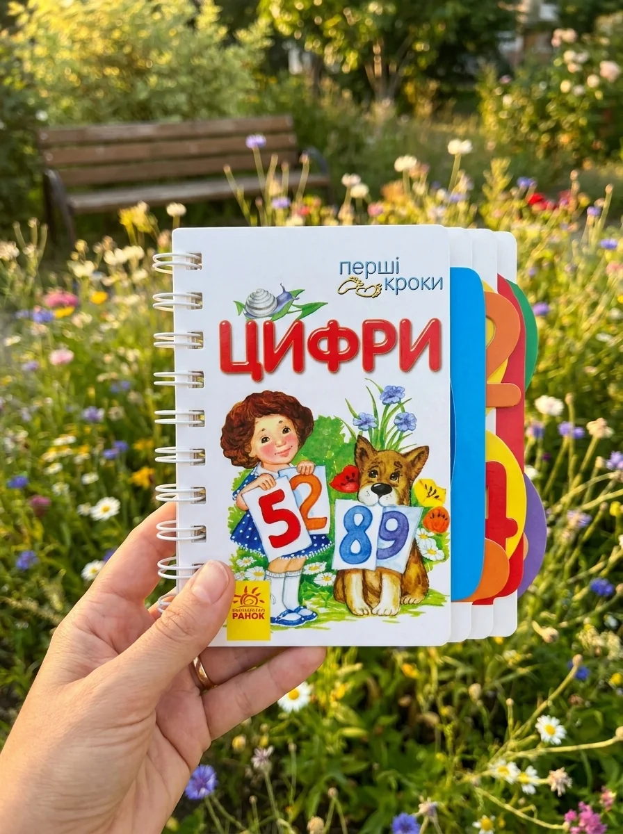 Перші кроки. Цифри — Розвивальні книги